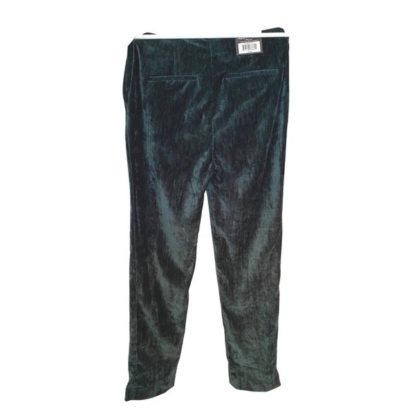 Hillary Radley XS Soft Forest Green Velvety Stretch Slim Leg Pants - Picture 7 of 10